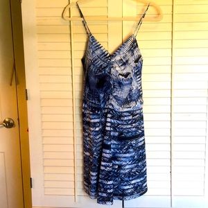 Parker silk cocktail dress